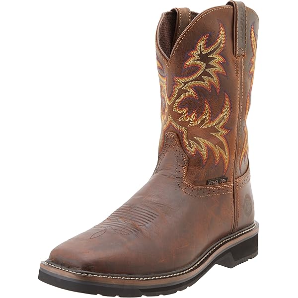 Amazon.com: Justin Original Work Men's Stampede Pull On